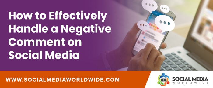 How To Handle a Negative Comment On Social Media