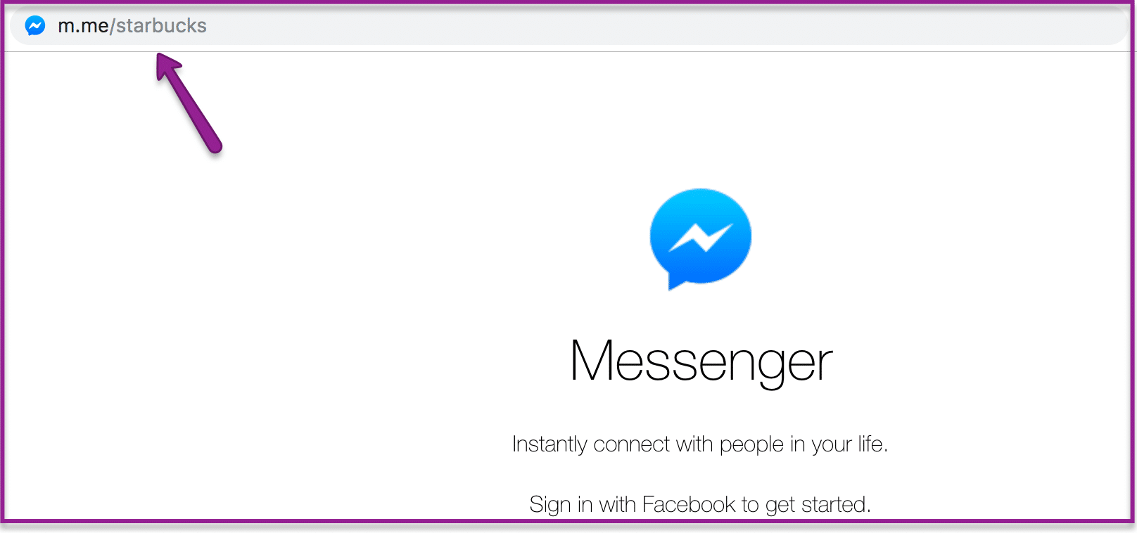 please install messenger